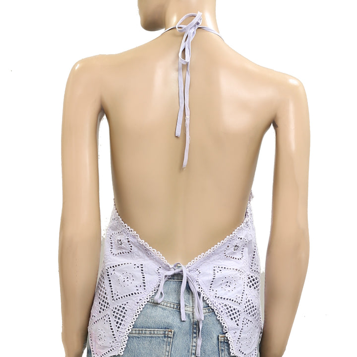 Free People Hankie Halter Tank Top