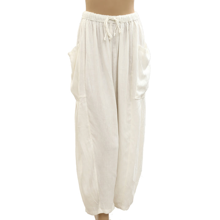 Free People Free-Est Take Me With You Linen Pants