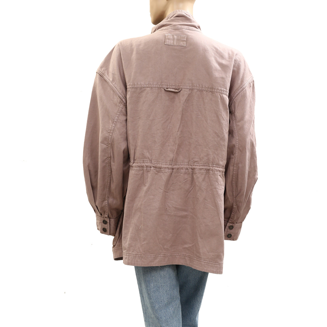 Free People We The Free Arya Utility Jacket Zip up Top