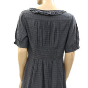 Odd Molly Anthropologie Wrap Striped Texture Dress S