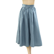 Ulla Johnson Solid Midi Skirt