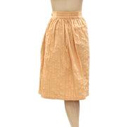 Ulla Johnson Solid Pintuck Midi Skirt