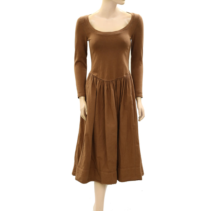 Free People Free-est Fp Beach Aelia Drop-Waist Midi Dress