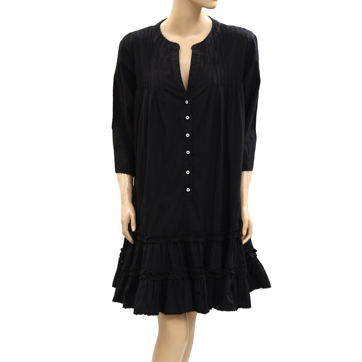 Kerri Rosenthal Tiered Ruffle Mini Dress