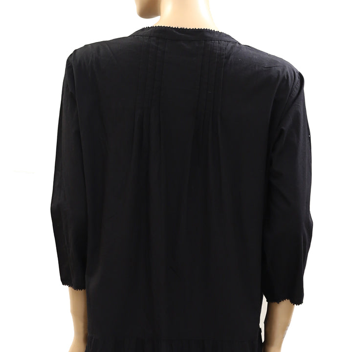 Kerri Rosenthal Tiered Ruffle Mini Dress