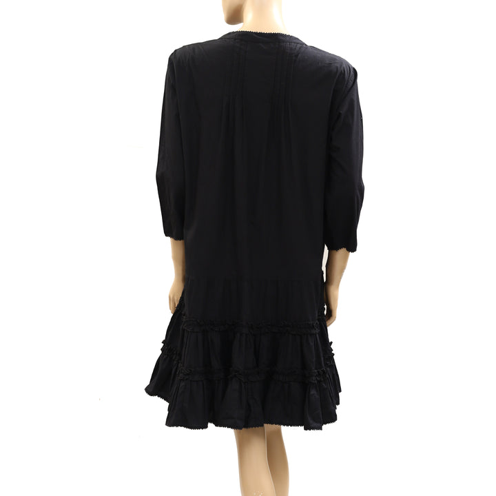 Kerri Rosenthal Tiered Ruffle Mini Dress