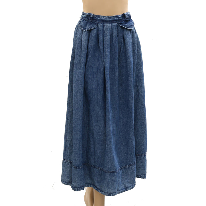 Free People Maddox Midi Skirt