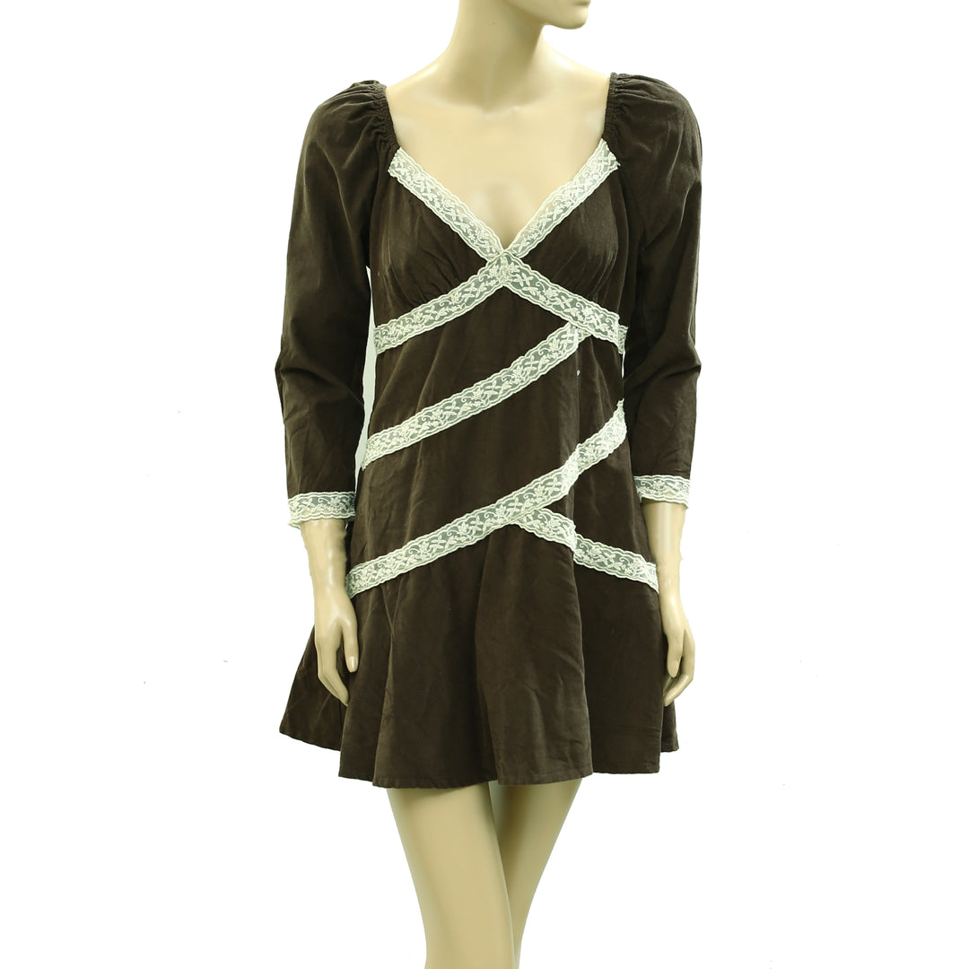 Free People Tennley Corduroy Mini Dress