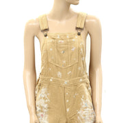 Pilcro Anthropologie The Wanderer Short Overalls Jumpsuit Pinafore