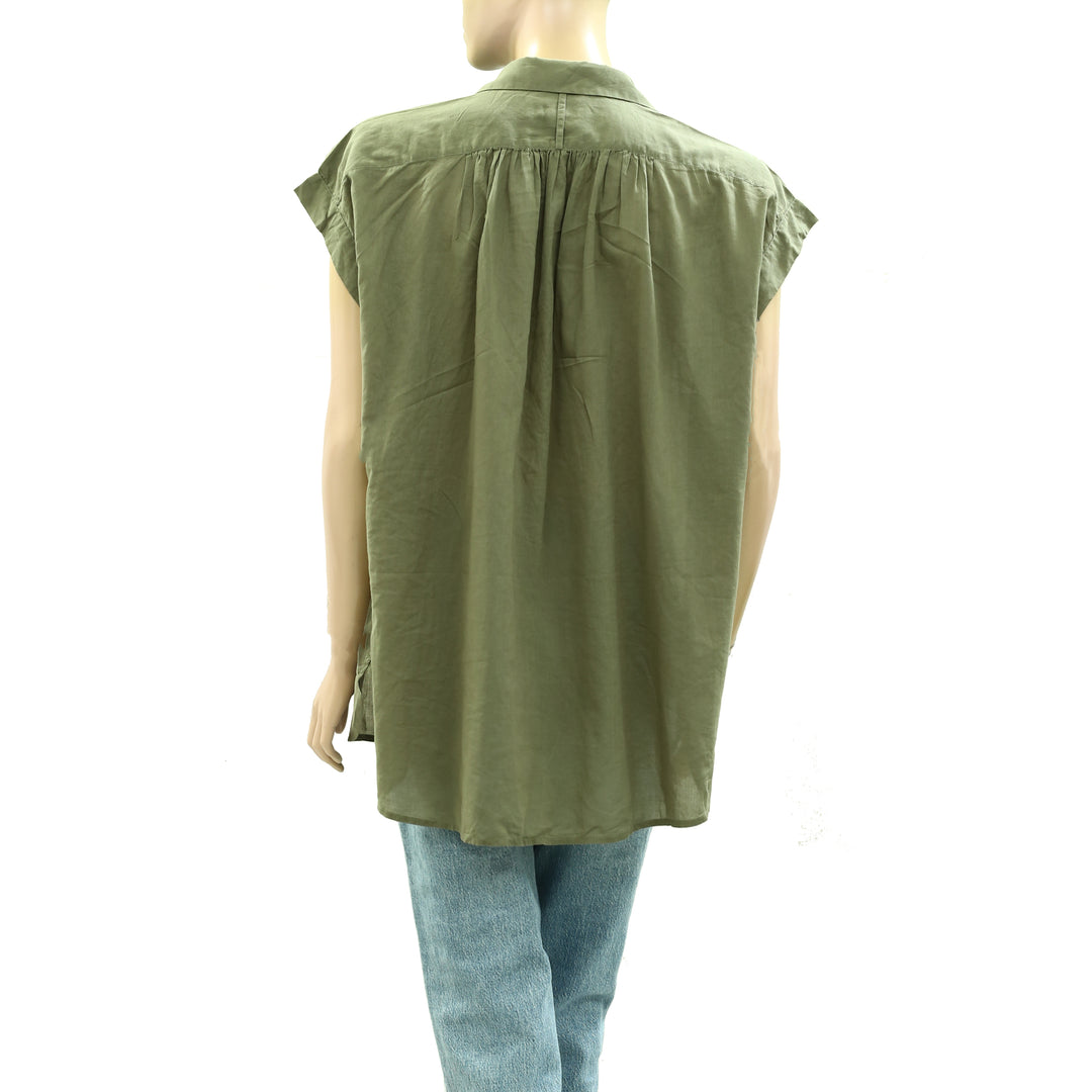 Nili Lotan Normandy Shirt Tunic Top