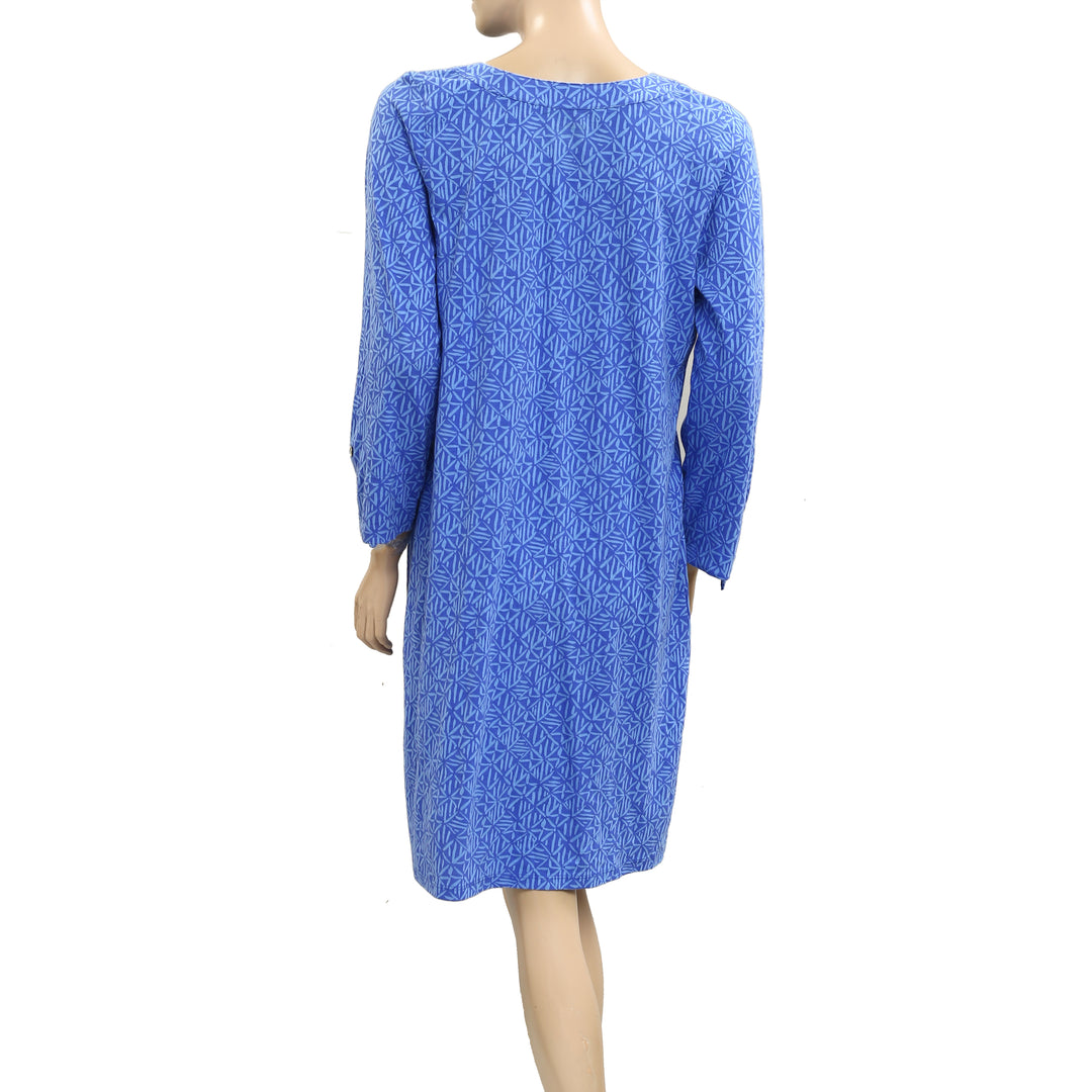 Women's Fairfax 3/4 Sleeve Dress in Blue - Lilly Pulitzer Women's Fairfax 3/4 Sleeve Dress in Blue - Lilly Pulitzer
