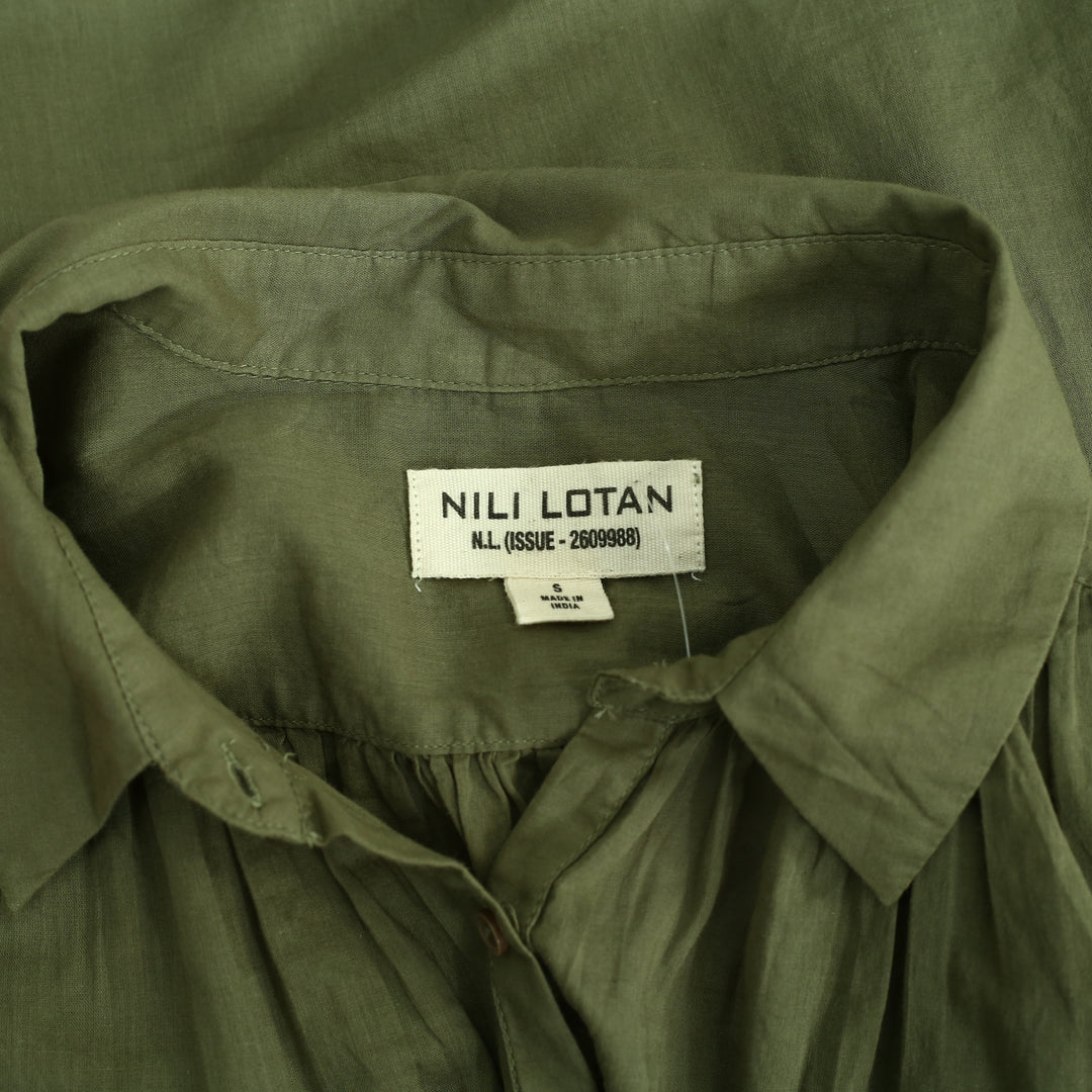 Nili Lotan Normandy Shirt Tunic Top