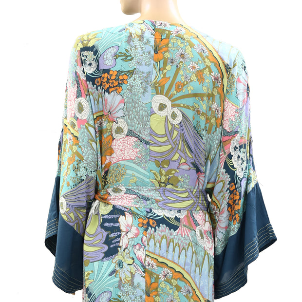 By Anthropologie Kimono Robe Tunic Top