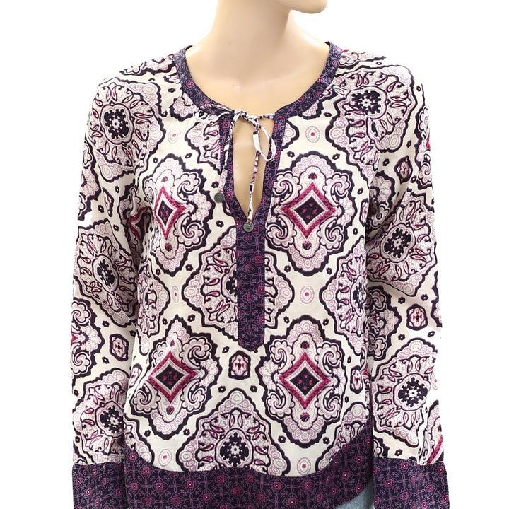 Odd Molly Anthropologie Paisley Printed Blouse Top