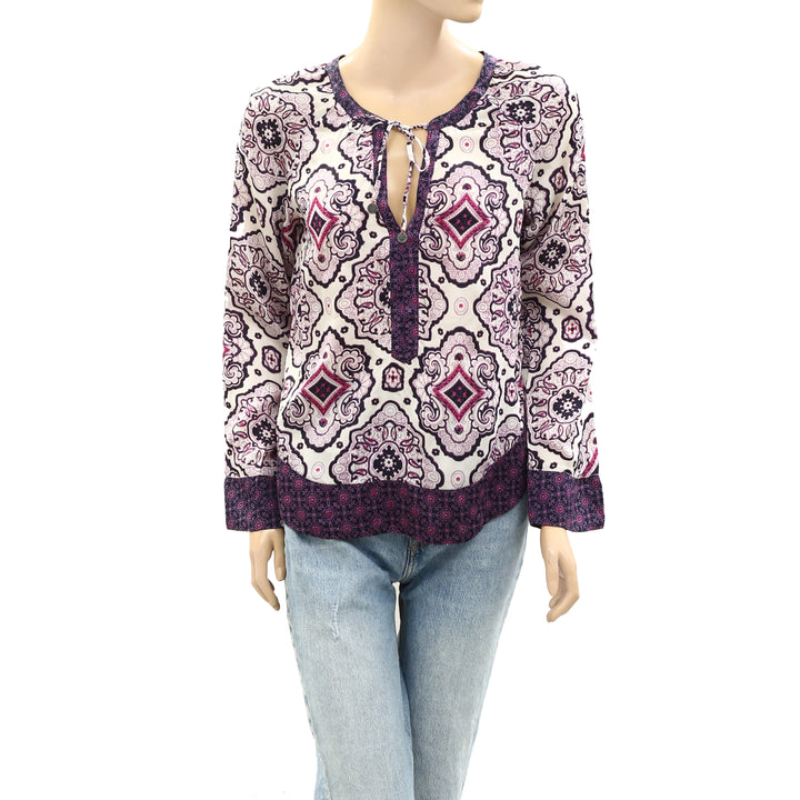 Odd Molly Anthropologie Paisley Printed Blouse Top