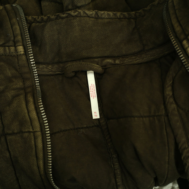 Free People Sports Rib Dolman Quilted Jacket Top