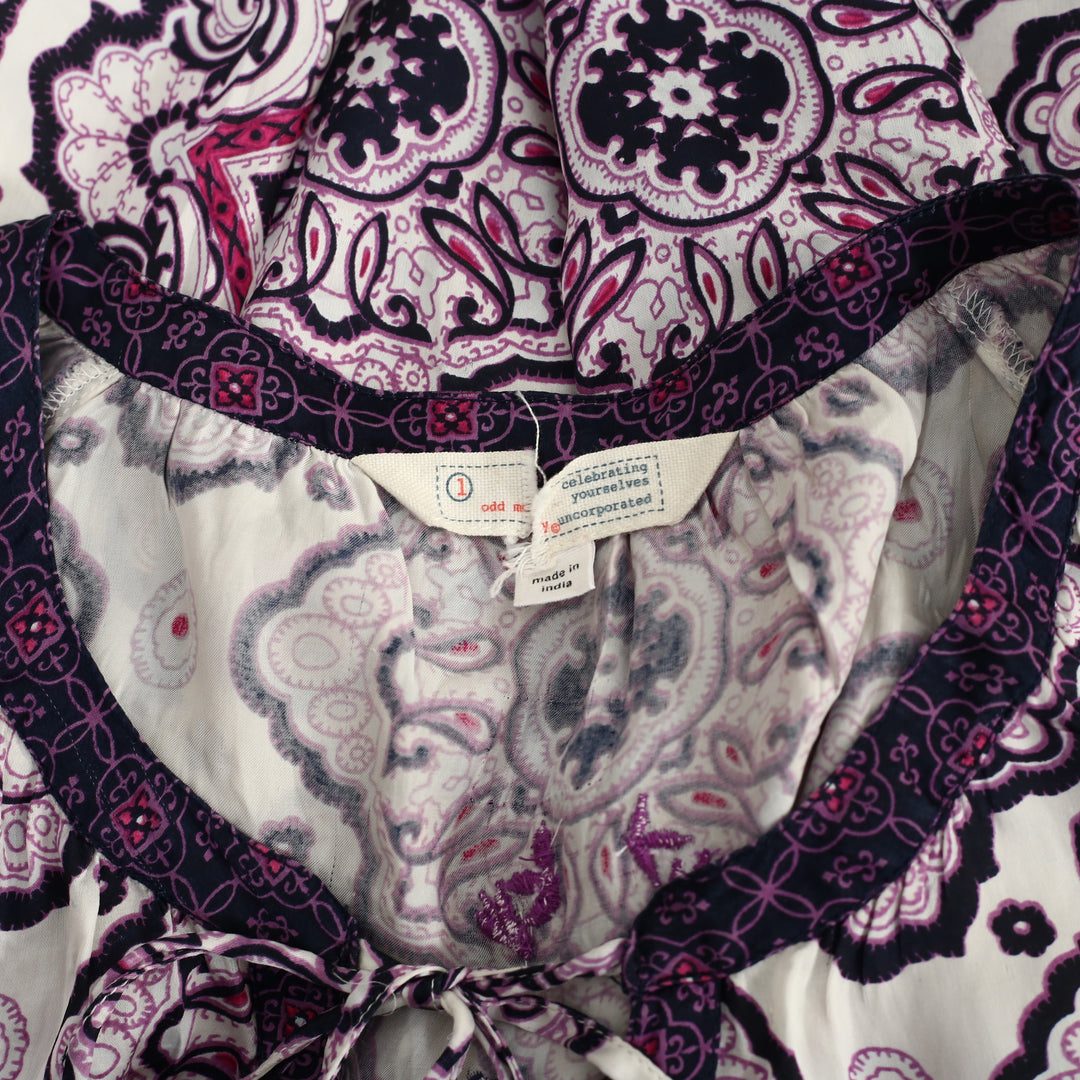 Odd Molly Anthropologie Paisley Printed Blouse Top