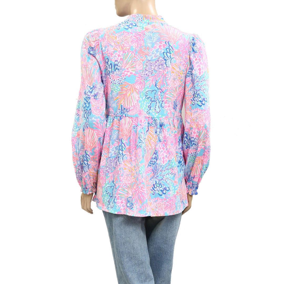 Lilly Pulitzer Winona Knit Tunic Top S