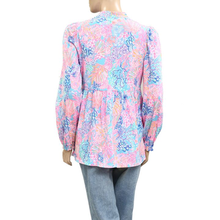 Lilly Pulitzer Winona Knit Tunic Top S