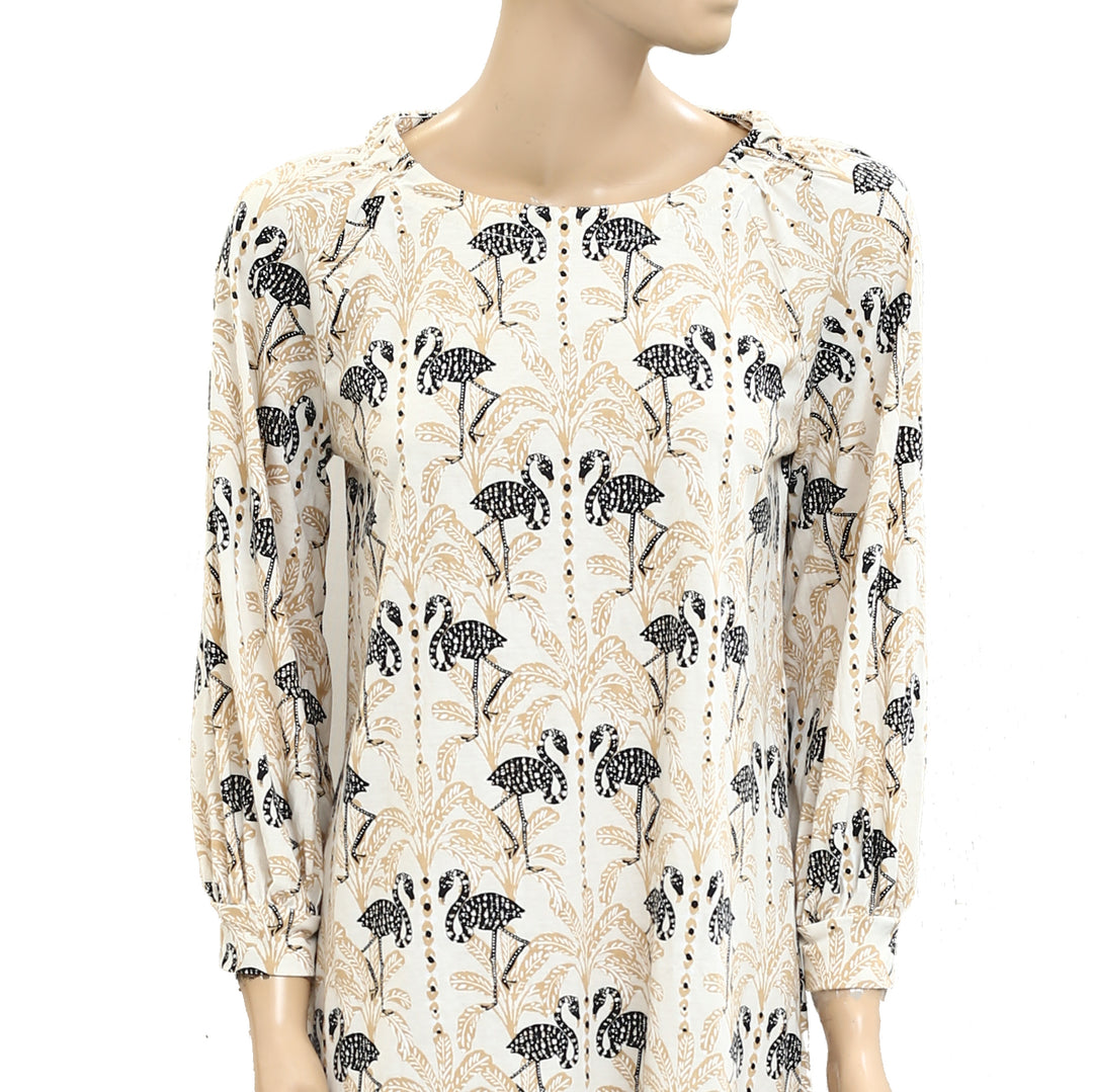 Lilly Pulitzer Elianna Cotton T-Shirt Tunic Mini Dress