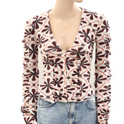 Free People Through The Meadow Blouse Top