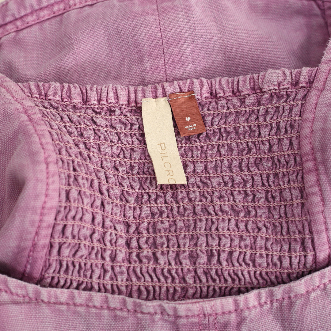 Pilcro Anthropologie Corset Tank Cropped Top