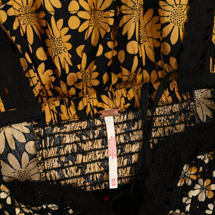 Free People Love Me Not Printed Tank Top