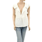 Anthropologie Maeve Babydoll Blouse Top