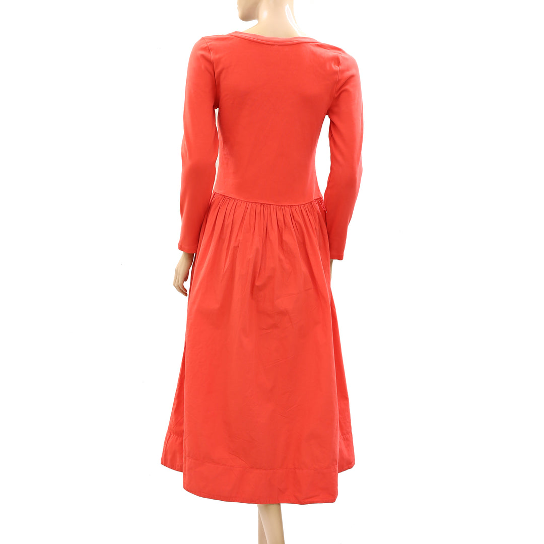 Free People Free-est Fp Beach Aelia Drop-Waist Midi Dress