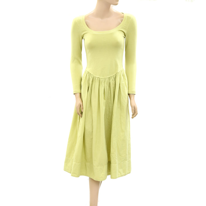 Free People Free-est Fp Beach Aelia Drop-Waist Midi Dress