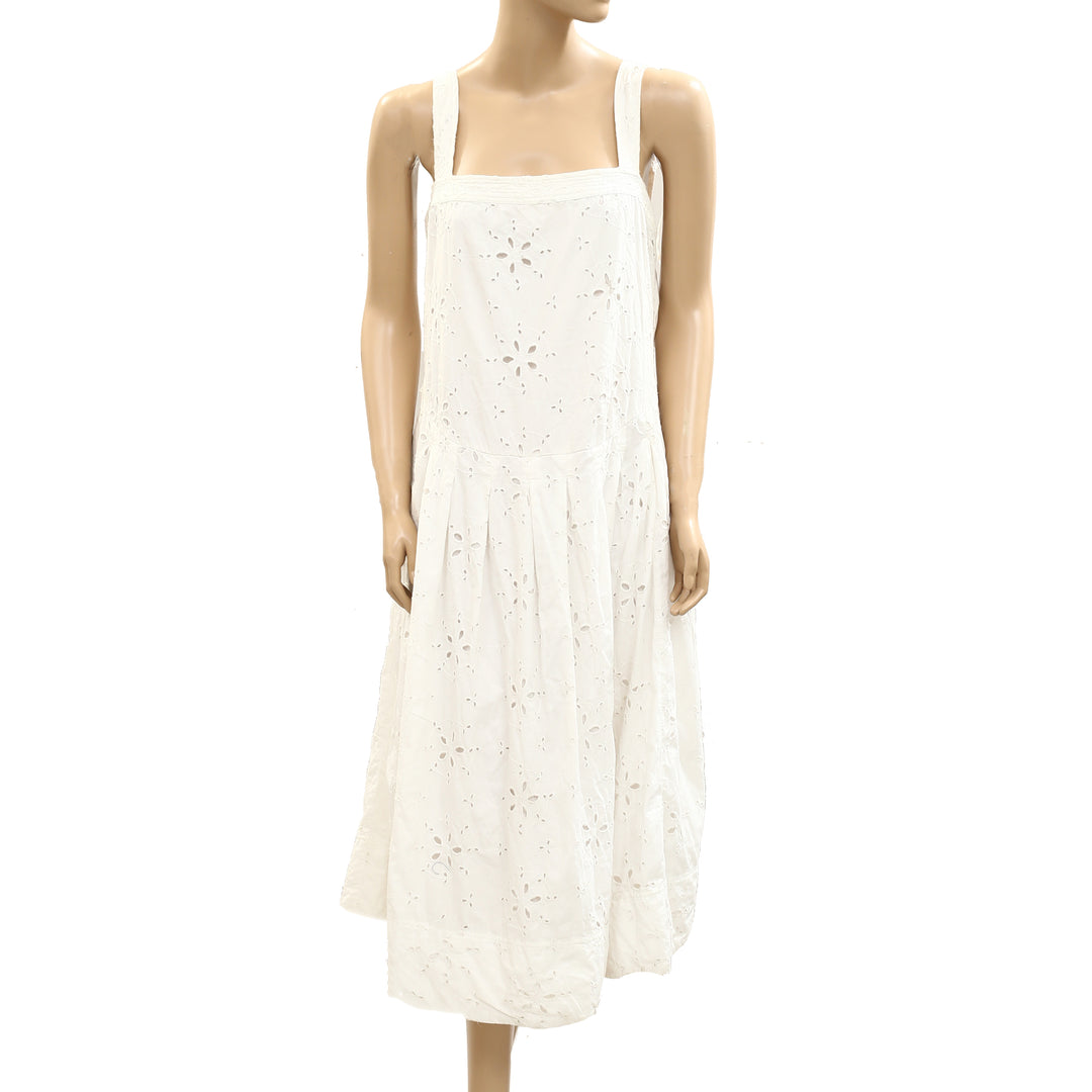 Free People Primavera Eyelet Midi Dress