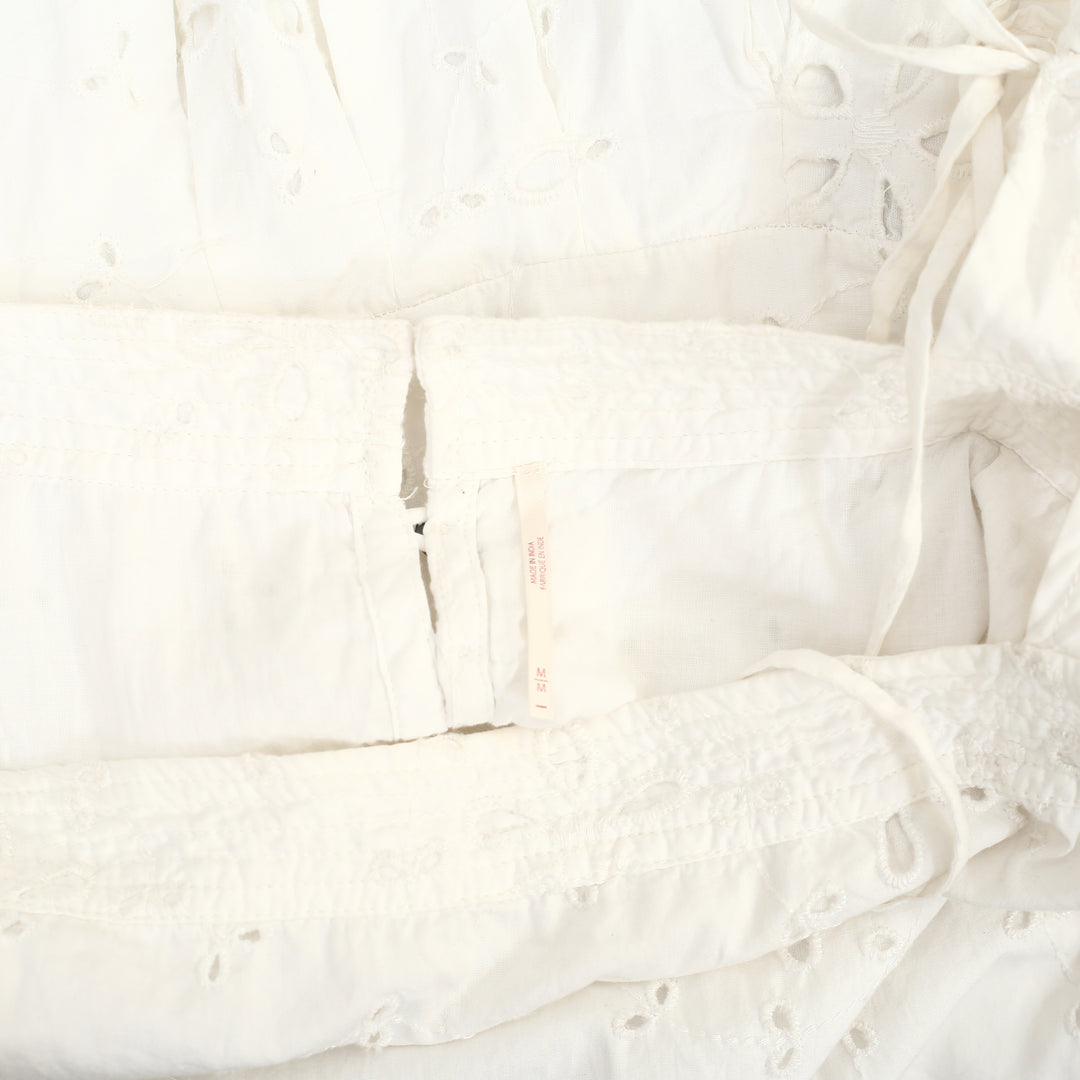free people primavera eyelet midi dress Free People Primavera Eyelet Midi Dress