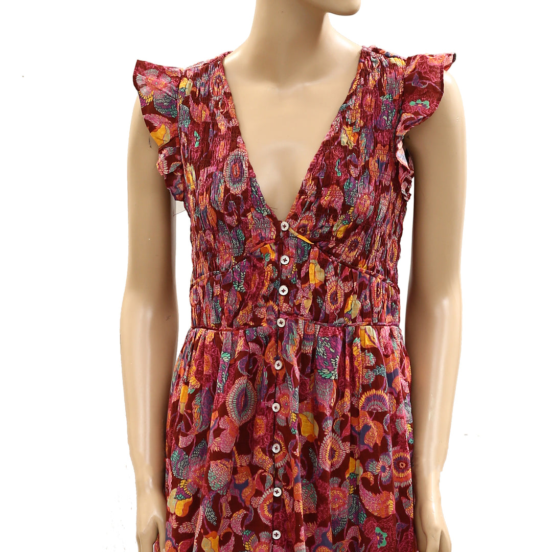 Anthropologie The Peregrine Midi Dress