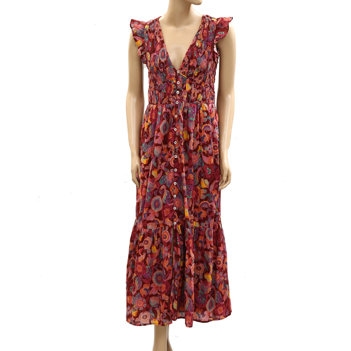 Anthropologie The Peregrine Midi Dress
