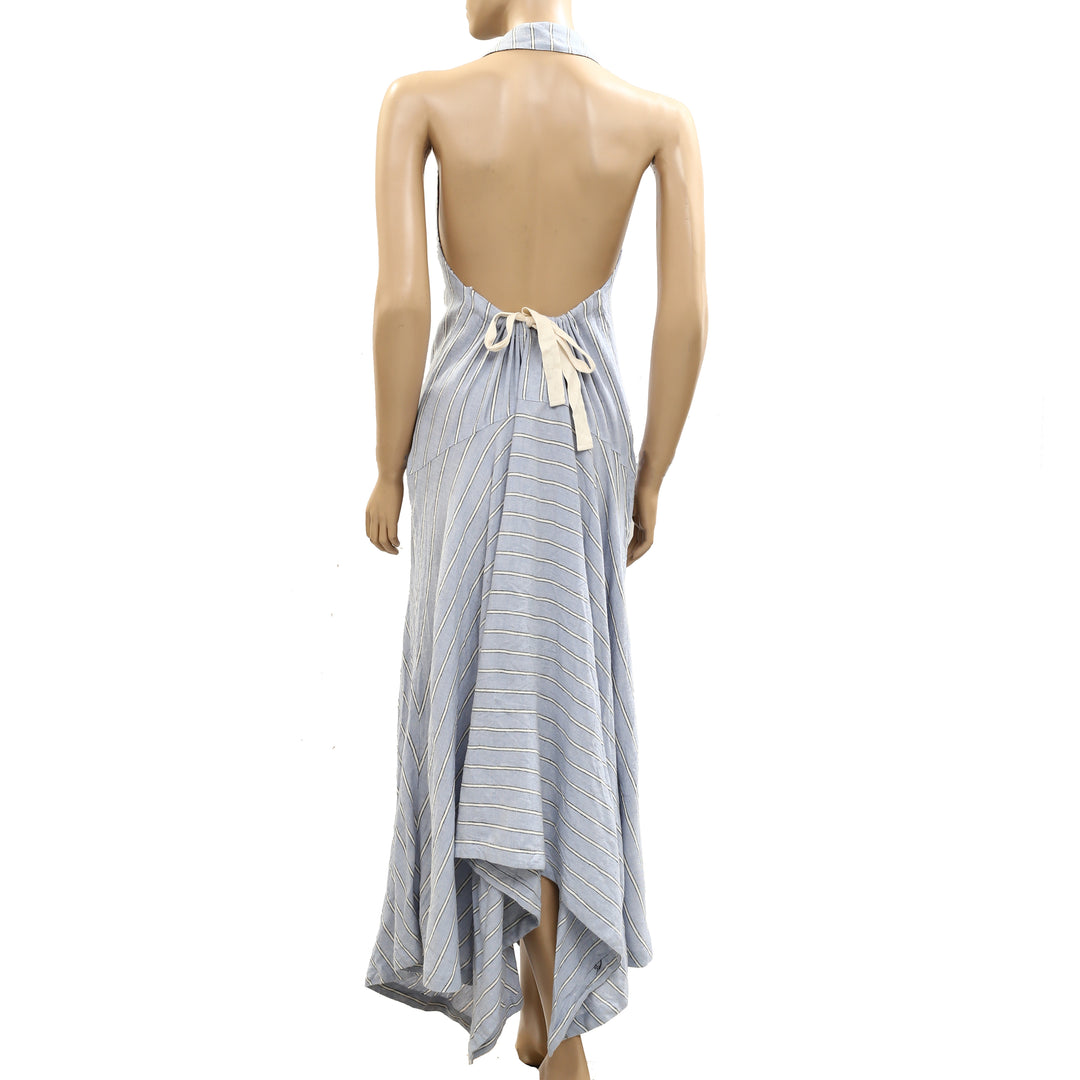 No Rush Midi Dress by free-est at Free People in Blue, Size: S