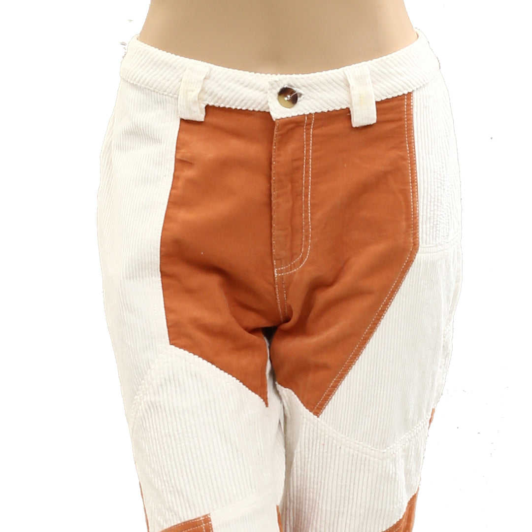 Free People We The Free No Boundaries Pieced Cord Jeans