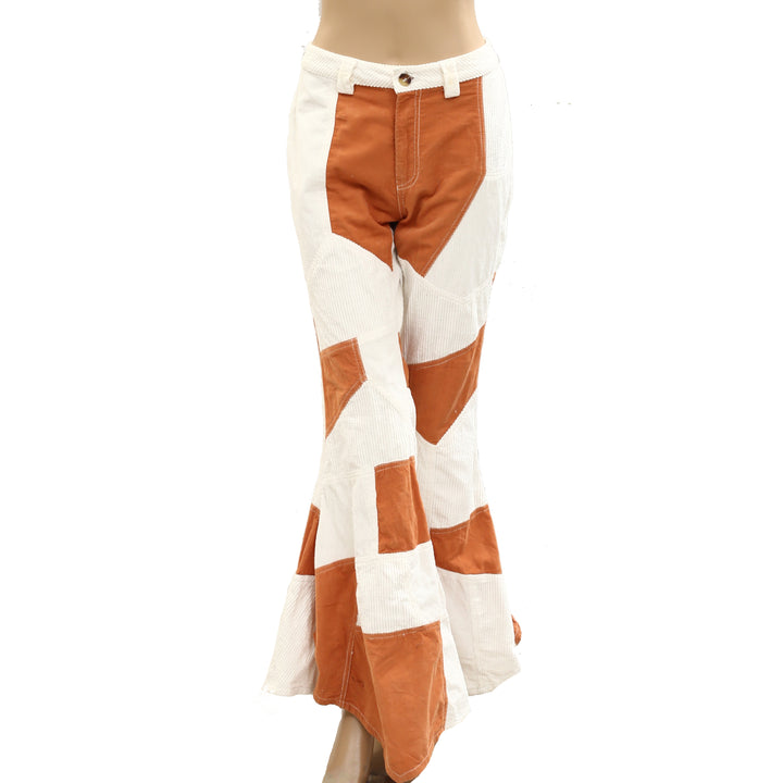 Free People We The Free No Boundaries Pieced Cord Jeans