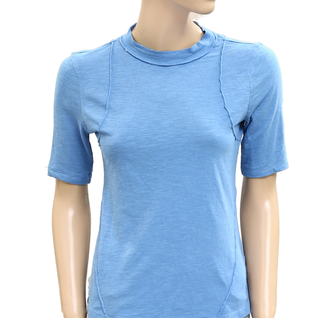 Anthropologie Pilcro Round Neck Tee Tunic Top