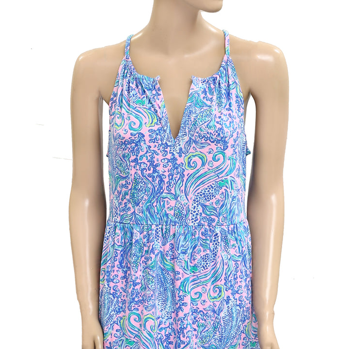 Lilly Pulitzer Maribella Halter Maxi Dress