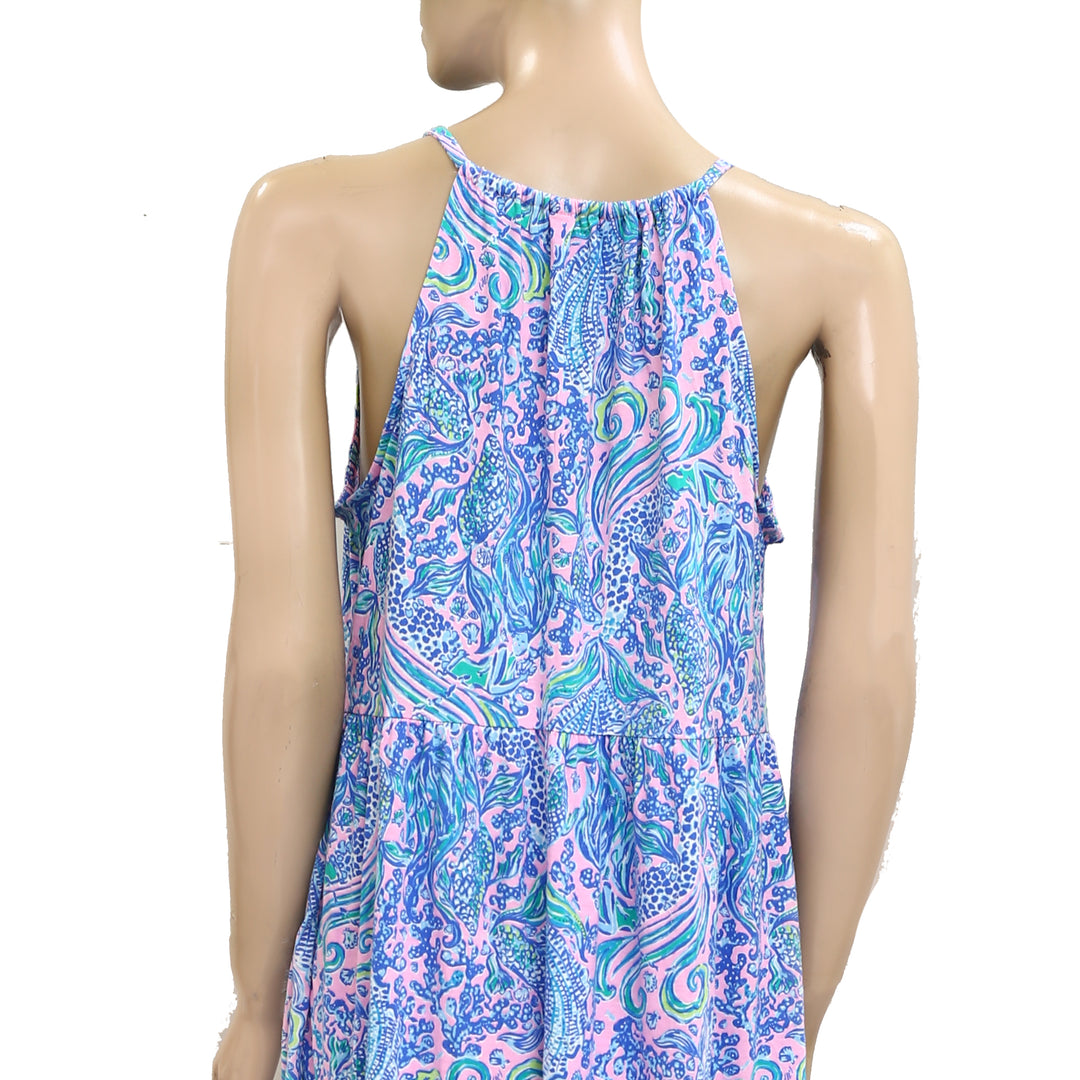 Lilly Pulitzer Maribella Halter Maxi Dress