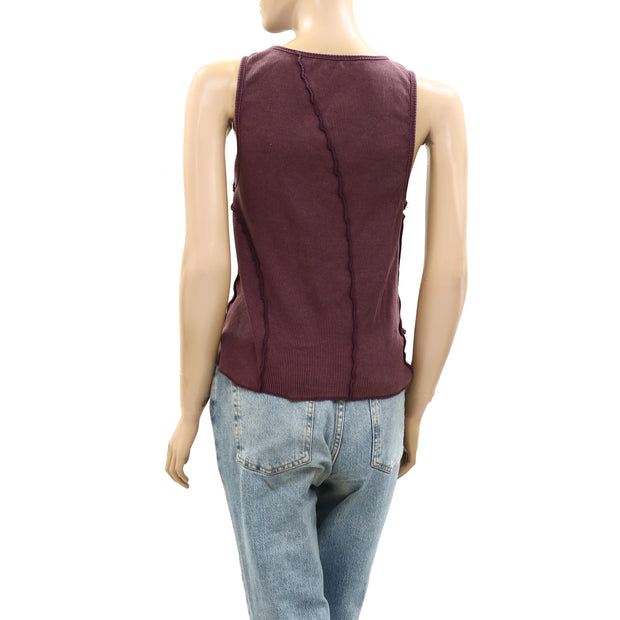 BDG Urban Outfitters Exposed Seam Tank Blouse Top