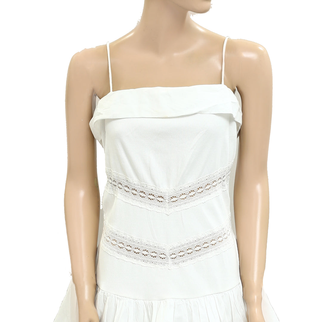 Free People x free-est Bliss Beauty Mini Dress in Ivory in Ivory