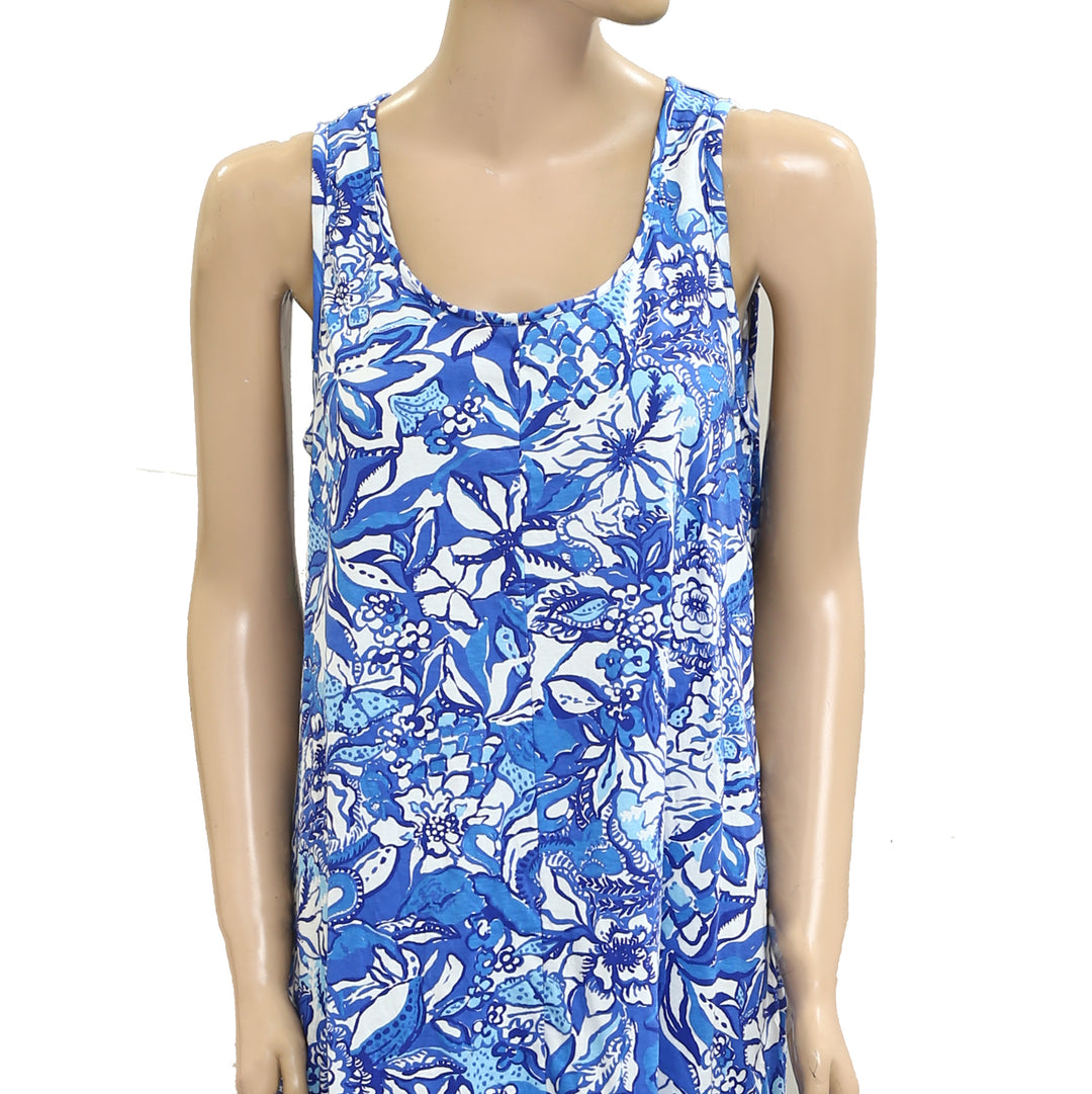 Lilly Pulitzer Floral Printed Tank Mini Dress