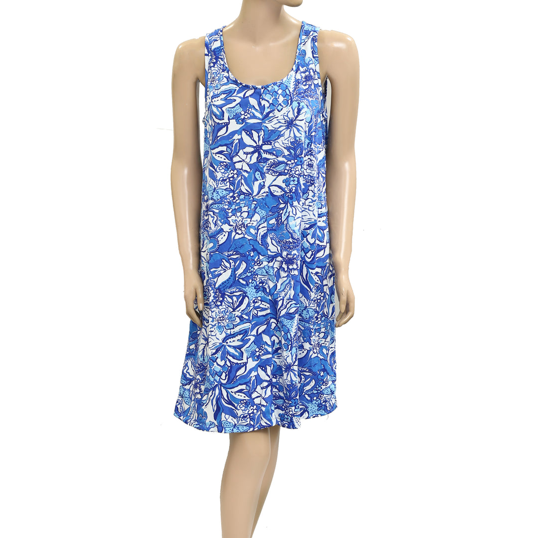 Lilly Pulitzer Floral Printed Tank Mini Dress