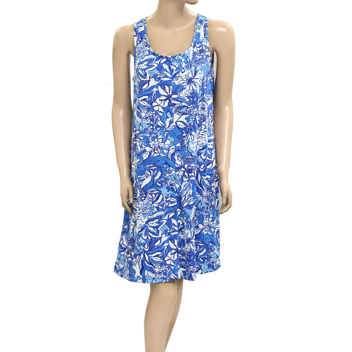 Lilly Pulitzer Floral Printed Tank Mini Dress