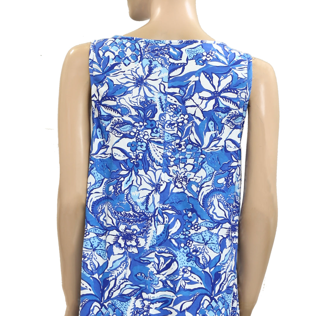 Lilly Pulitzer Floral Printed Tank Mini Dress