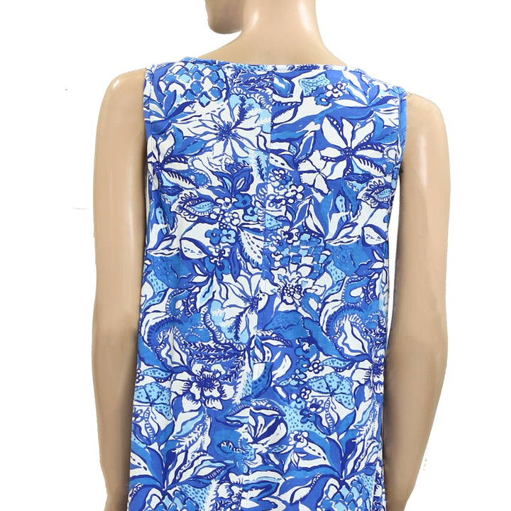 Lilly Pulitzer Floral Printed Tank Mini Dress