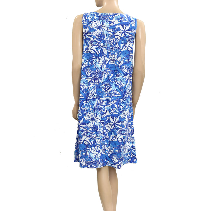 Lilly Pulitzer Floral Printed Tank Mini Dress