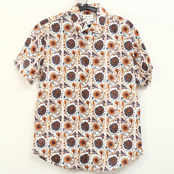 Bonobos Riviera Linen Short Sleeve Men's Shirt