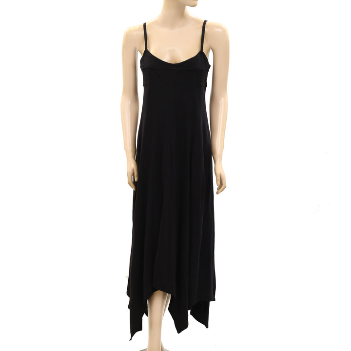 By Anthropologie Sleeveless Asymmetrical-Hem Midi Dress